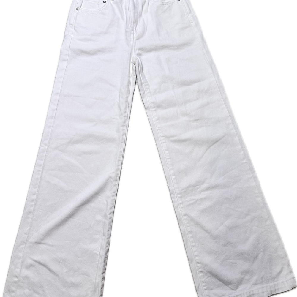 Pistola Wide Leg White Pants